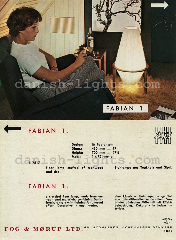 Ib Fabiansen for Fog & Mørup: Fabian 1