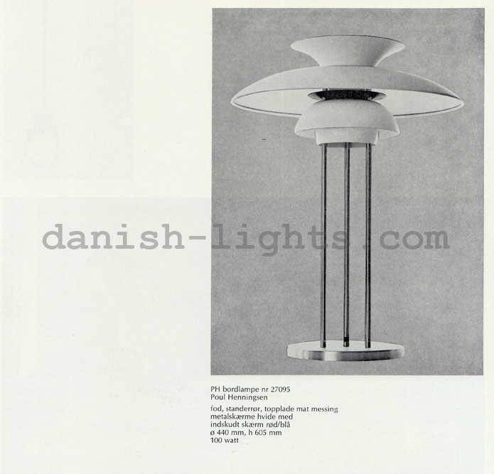 Poul Henningsen for Louis Poulsen: PH table lamp 27095