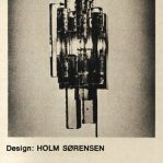 Sven Aage Holm Sørensen for Holm Sørensen & Co: Skulptur lampet