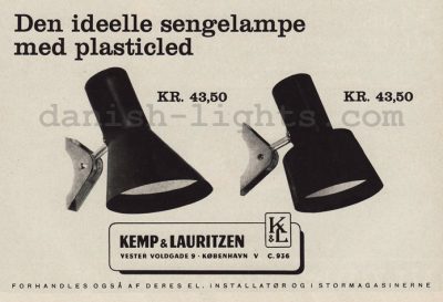 Unspecified designer for Kemp & Lauritzen