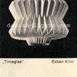 Gunnar Biilmann Petersen for Le Klint: Glaslampe