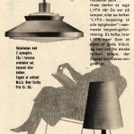 Bent Karlby, unspecified designer for Lyfa: pendant light, table lamp