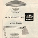Bent Karlby, unspecified designer for Lyfa: P432, Flexa-lamp