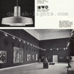 Finn Juhl for Lyfa: pendant, table and wall lights