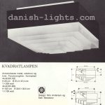 Nils Andersen &#038; Salli Besiakow for Lyfa: Kvadrat pendant light