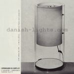 John Petersen for Copenhagen Hi-Lights: Gyro table lamp C402